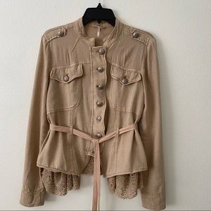 Free People shirt Jacket size XS